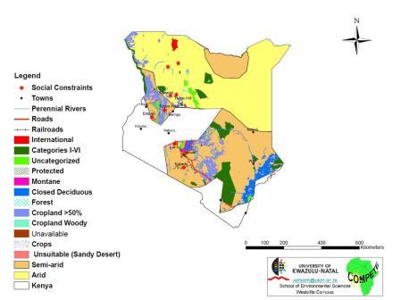 Download Kenya Interactive Map