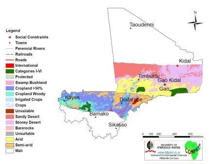 Download Mali Interactive Map