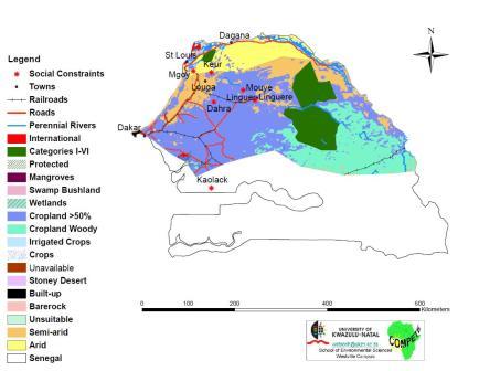 Download Senegal Interactive Map