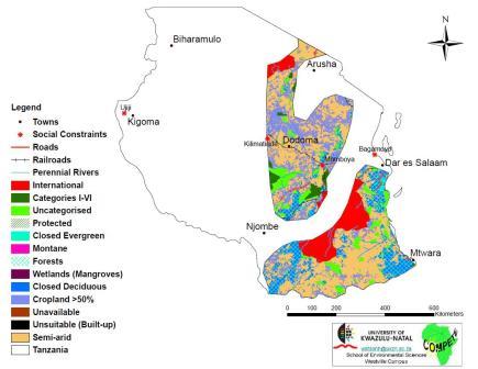 Download Tanzania Interactive Map